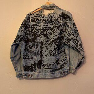 Kanye West x Levis Life Of Pablo Notepad Vintage Denim Jacket